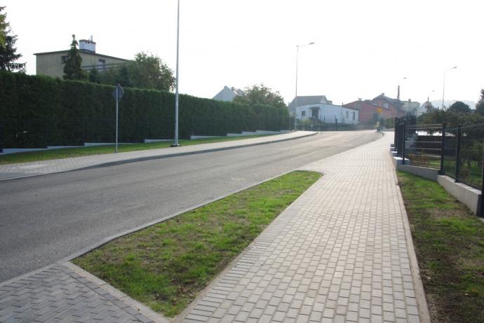 Nowo wybudowana ul. Chmielewskiego