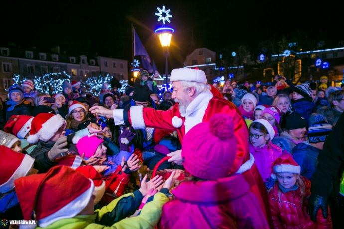 Święty Mikołaj zawitał do Wejherowa