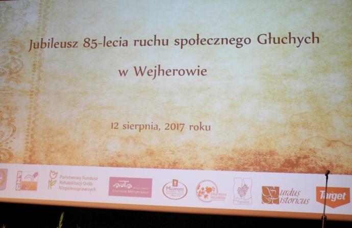 Jubileusz 85. lecia KT Polskiego Związku Głuchych
