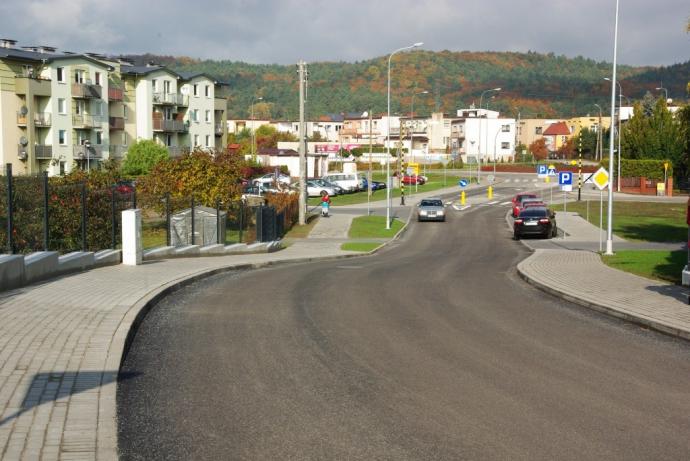 Nowo wybudowana ul. Chmielewskiego