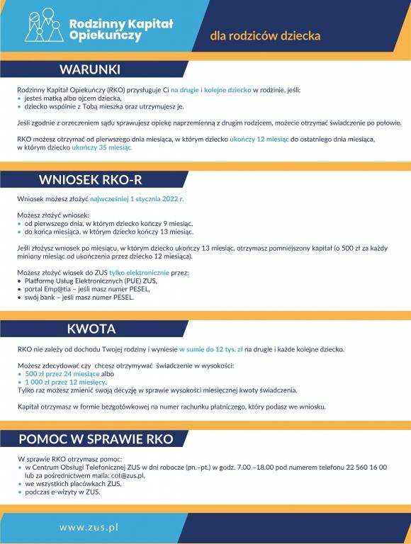 Świadczenie wychowawcze 500+ od 2022 roku