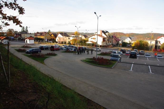 Parking przy wejherowskim cmentarzu już gotowy