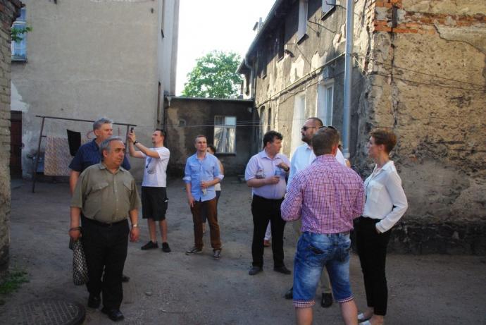 Spacer studyjny po mieście na potrzeby rewitalizacji 