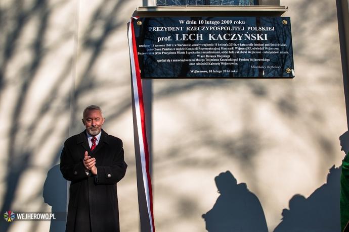 Wejherowianie upamiętnili prezydenta RP śp. Lecha Kaczyńskiego 