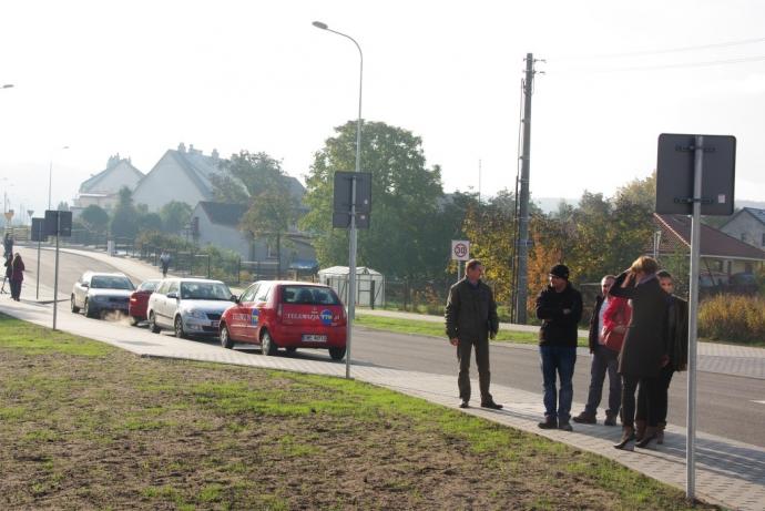 Nowo wybudowana ul. Chmielewskiego