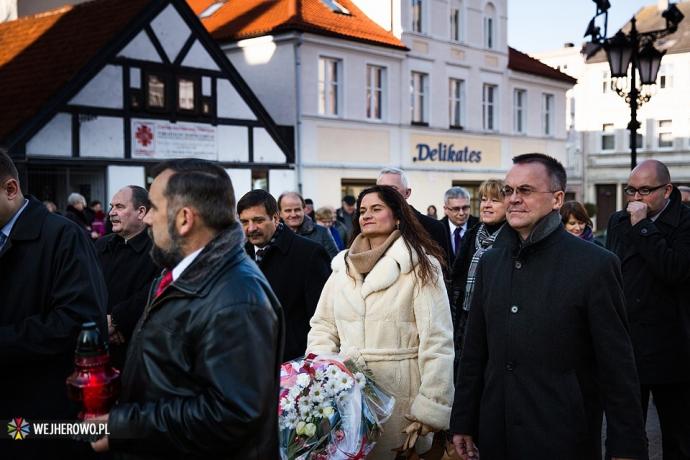 Wejherowianie upamiętnili prezydenta RP śp. Lecha Kaczyńskiego 