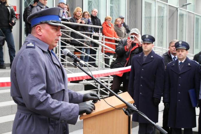 Zmodernizowana siedziba KP Policji w Wejherowie