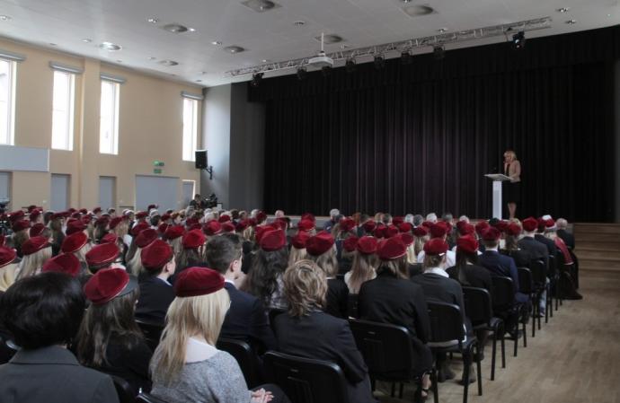 Nowa aula ze sceną w Zespół Szkół Ponadgimnazjalnych nr 1 w Wejherowie