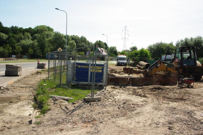 Powstają zatoki autobusowe w ul. Lelewela