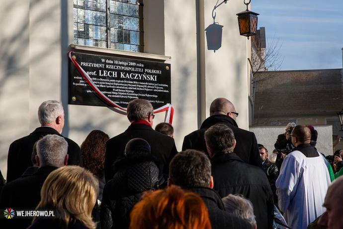 Wejherowianie upamiętnili prezydenta RP śp. Lecha Kaczyńskiego 