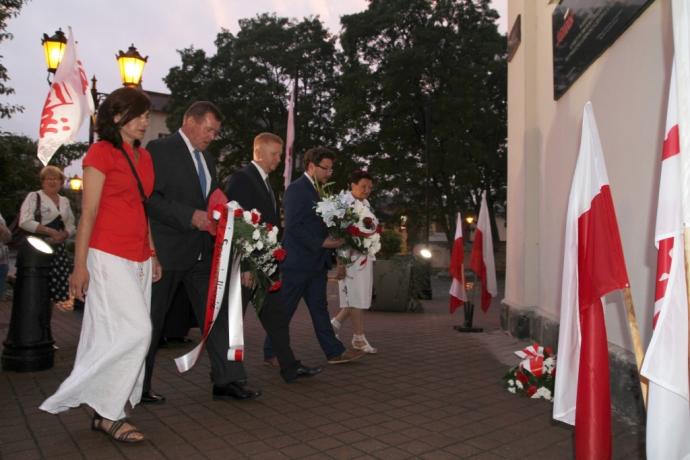 Upamiętnienie 37. rocznicy Porozumień Sierpniowych