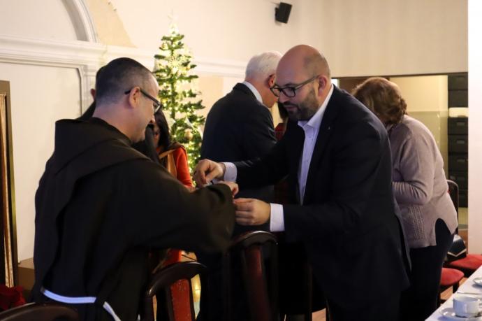 Spotkanie opłatkowe członków Polskiego Związku Niewidomych