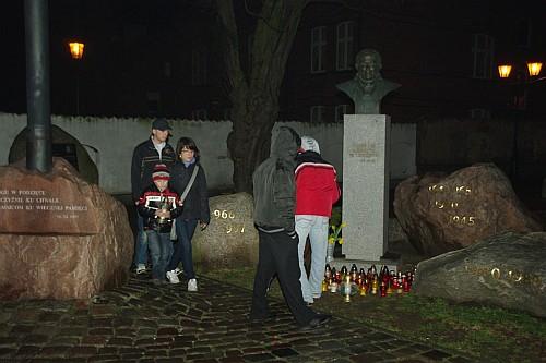 
Uczczono pamięć Jana Pawła II
