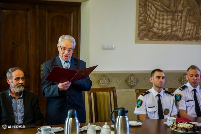 Gratulacje dla wejherowskich strażników