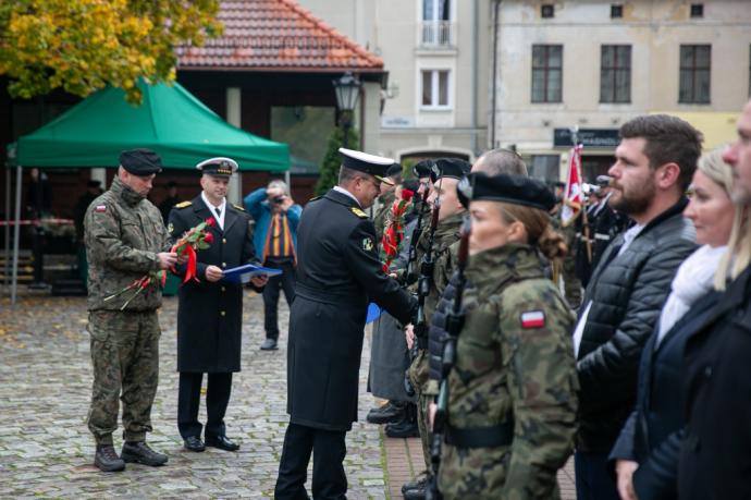 Uroczyste ślubowanie żołnierzy 