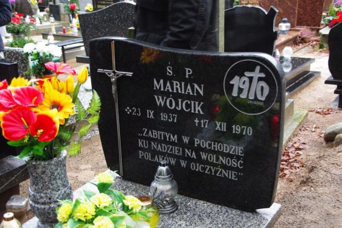 Hołd wejherowskim ofiarom Grudnia 1970