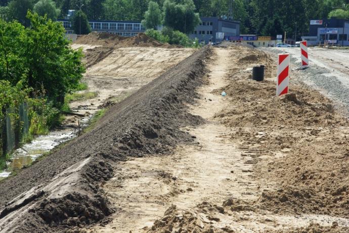 Trwa budowa I etapu Węzła Zryw