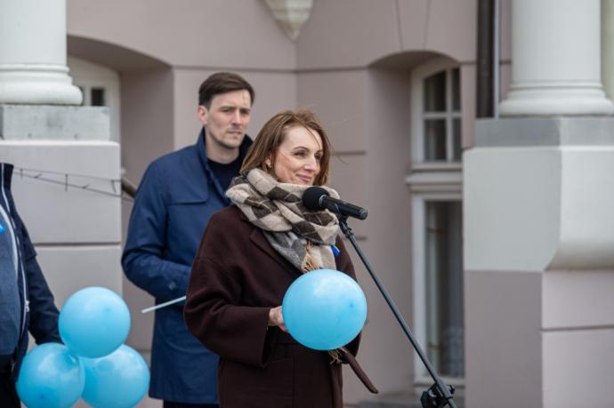 „Razem dla autyzmu” - niebieski marsz przeszedł ulicami Wejherowa 