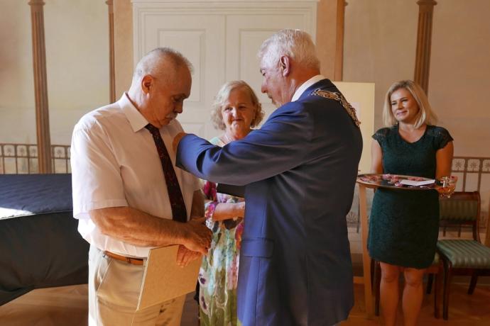 Medale Róży dla Złotych jubilatów