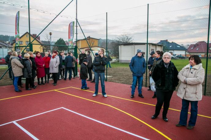 Boisko na osiedlu Sucharskiego gotowe