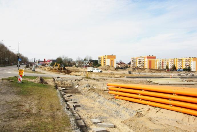Trwa budowa II etapu Węzła Śmiechowo  