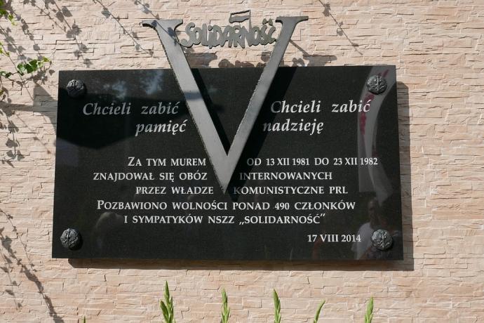 Spotkanie internowanych w Strzebielinku