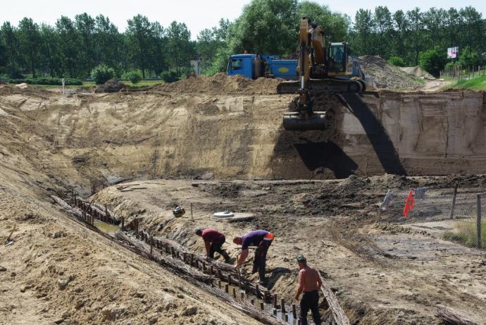 Trwa budowa I etapu Węzła Zryw