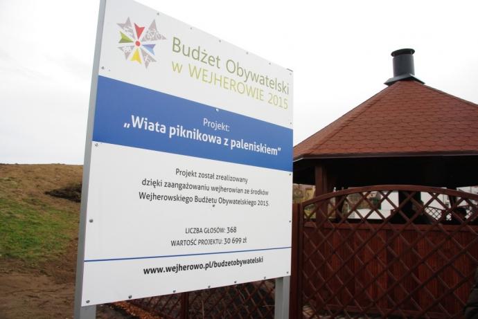 Nowa wiata posłuży integracji mieszkańców