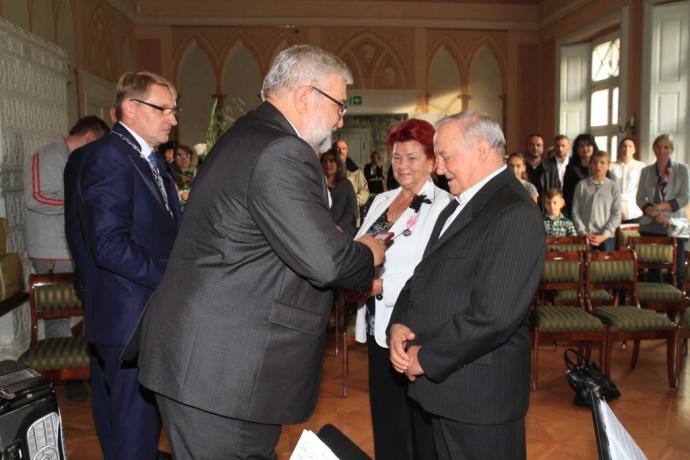 Medale dla Złotych Jubilatów
