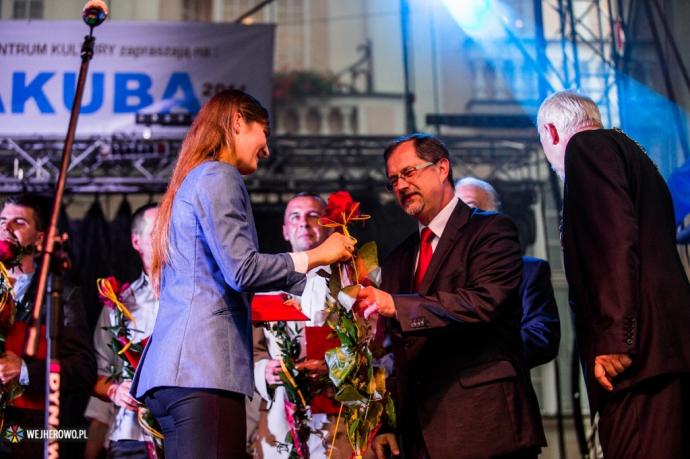 Statuetka Jakuba Wejhera dla Bogdana Tokłowicza 