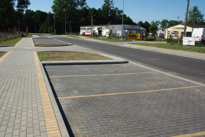 Nowa droga przy Powiatowym Urzędzie Pracy
