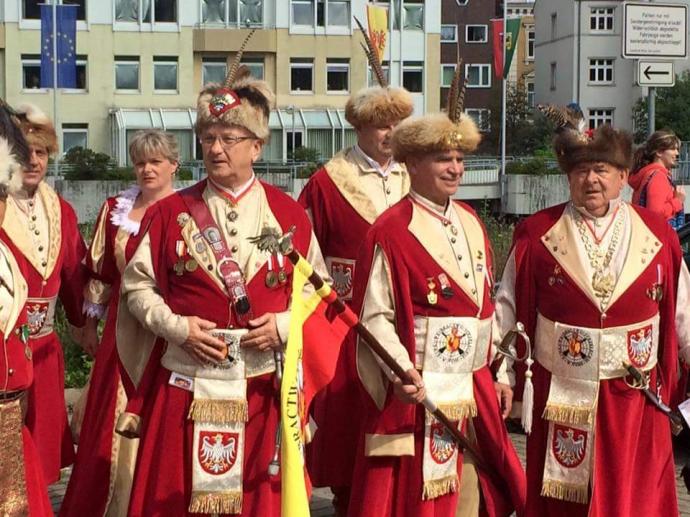 Wejherowscy bracia kurkowi gościli w Niemczech