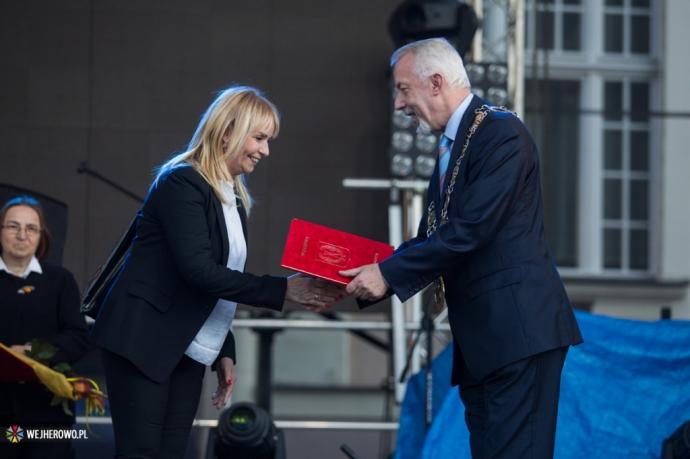 Statuetka Jakuba Wejhera dla Huberta Skrzypczaka