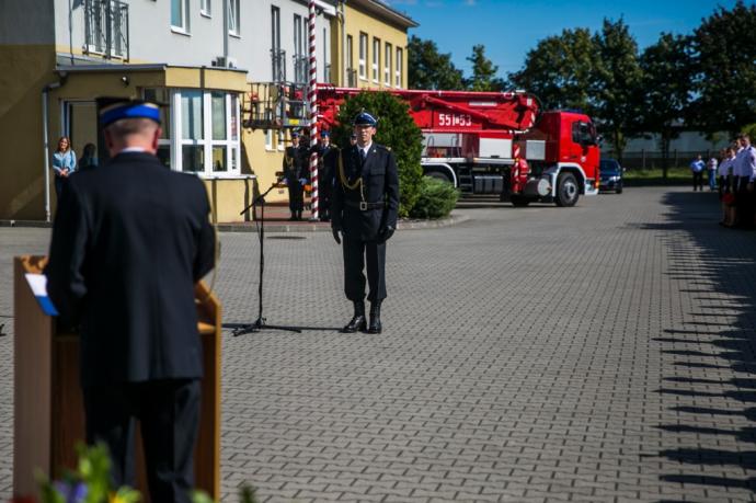 Komendant wejherowskiej straży pożarnej przeszedł na emeryturę
