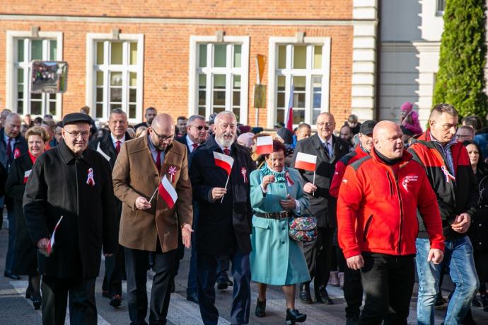 Wejherowo uczciło 105. rocznicę polskiej niepodległości 