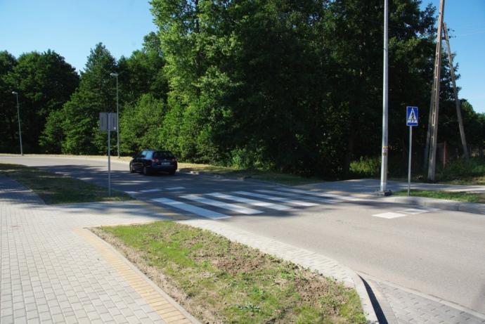 Nowa droga przy Powiatowym Urzędzie Pracy