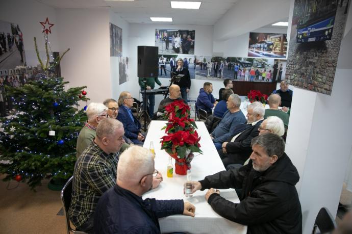 Spotkanie świąteczne w Miejskim Zakładzie Komunikacji 