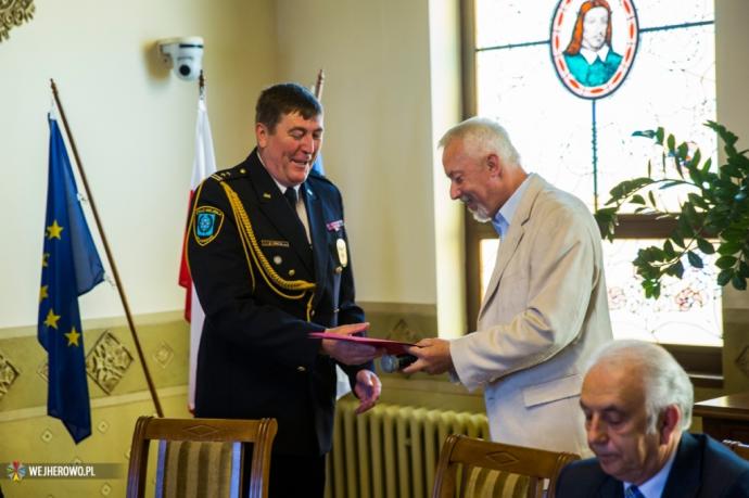 Gratulacje dla wejherowskich strażników