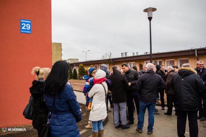 Klucze do nowych mieszkań budynku socjalnego