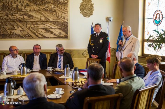 Gratulacje dla wejherowskich strażników