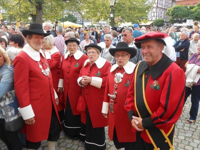Wejherowscy bracia kurkowi gościli w Niemczech