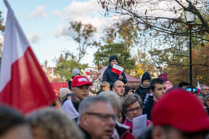 Wejherowo uczciło 105. rocznicę polskiej niepodległości 