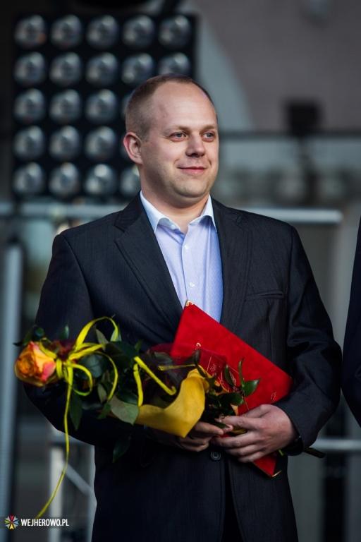 Statuetka Jakuba Wejhera dla Huberta Skrzypczaka