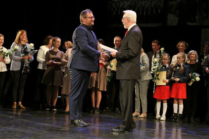 Chór Szczygiełki z Poniatowej wyśpiewał Grand Prix Festiwalu Pieśni o Morzu w Wejherowie