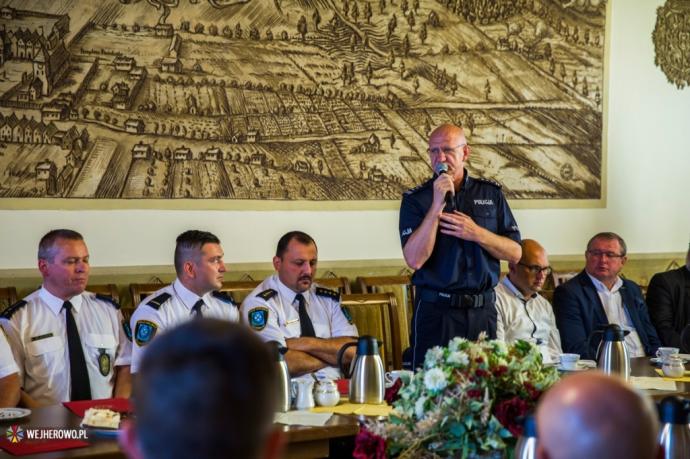 Gratulacje dla wejherowskich strażników