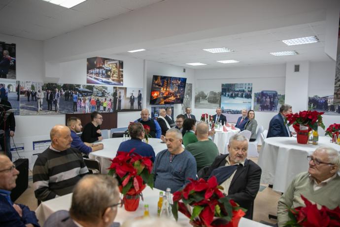 Spotkanie świąteczne w Miejskim Zakładzie Komunikacji 