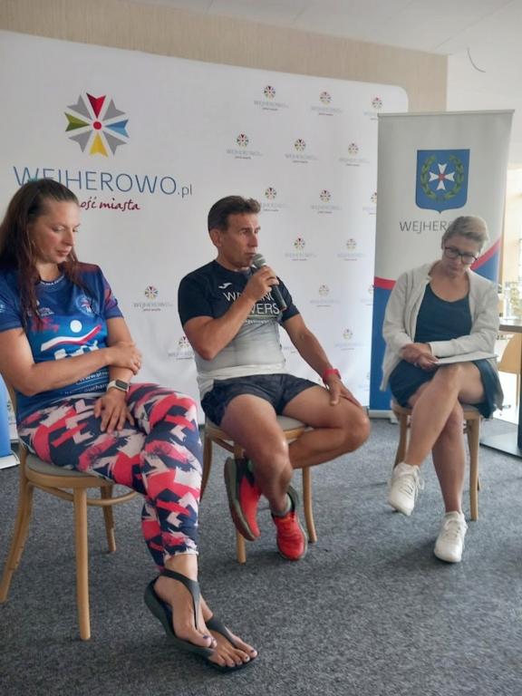 Trening i spotkanie z Robertem Korzeniowskim na Wodnych Ogrodach