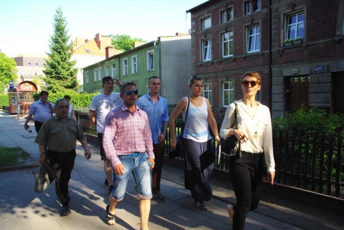 Spacer studyjny po mieście na potrzeby rewitalizacji 