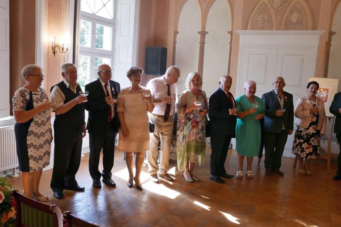 Medale Róży dla Złotych jubilatów