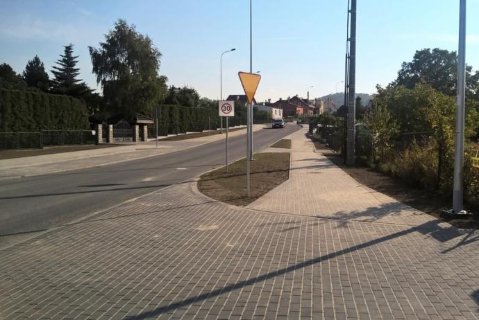 Nowo wybudowana ul. Chmielewskiego